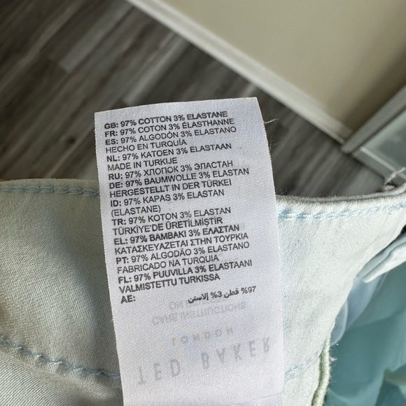 Ted Baker Women's Light Blue Pants - Picture 10 of 15